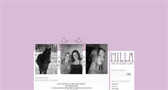 Desktop Screenshot of camillamm.blogg.se