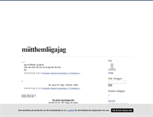 Tablet Screenshot of miitthemliigajag.blogg.se