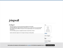 Tablet Screenshot of jringwall.blogg.se