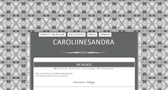 Desktop Screenshot of caroliinesandra.blogg.se