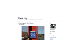 Desktop Screenshot of danieboy.blogg.se