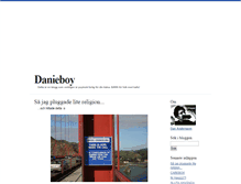 Tablet Screenshot of danieboy.blogg.se
