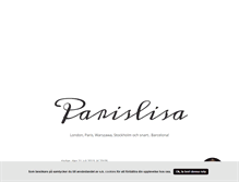 Tablet Screenshot of parislisa.blogg.se