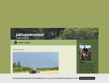 Tablet Screenshot of jaktupplevelser.blogg.se