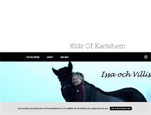 Tablet Screenshot of kidzofkarlshem.blogg.se