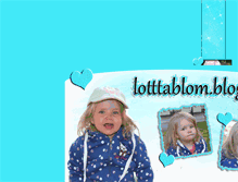 Tablet Screenshot of lotttablom.blogg.se