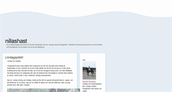 Desktop Screenshot of nillashast.blogg.se