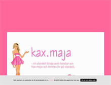 Tablet Screenshot of kaxmaja.blogg.se
