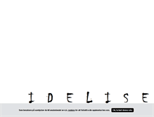 Tablet Screenshot of idelise.blogg.se