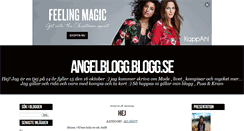Desktop Screenshot of angelblogg.blogg.se