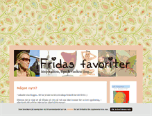 Tablet Screenshot of friiidasfavoriter.blogg.se
