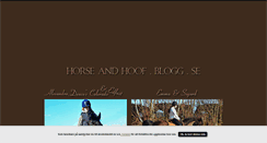 Desktop Screenshot of horseandhoof.blogg.se