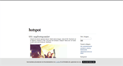 Desktop Screenshot of hotspot.blogg.se