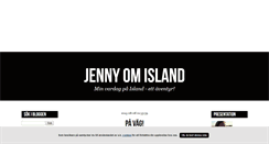 Desktop Screenshot of jennyomisland.blogg.se