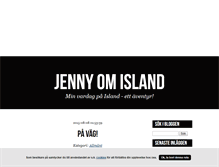 Tablet Screenshot of jennyomisland.blogg.se