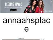 Tablet Screenshot of annaahsplace.blogg.se