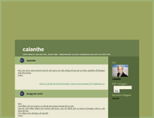 Tablet Screenshot of calanthe.blogg.se