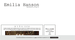Desktop Screenshot of myranhanson.blogg.se