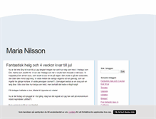 Tablet Screenshot of nilssonmaariaa.blogg.se