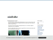 Tablet Screenshot of minifrallor.blogg.se