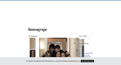 Desktop Screenshot of linneagrape.blogg.se