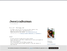 Tablet Screenshot of jessicaburman.blogg.se