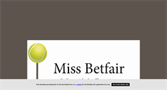 Desktop Screenshot of missbetfair.blogg.se