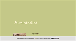 Desktop Screenshot of mumintrolletjosephine.blogg.se