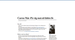 Desktop Screenshot of carrosmat.blogg.se