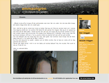 Tablet Screenshot of emmaohgren.blogg.se