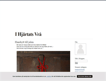 Tablet Screenshot of ihjartatsvra.blogg.se