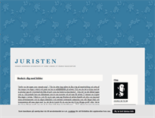 Tablet Screenshot of juristensdagbok.blogg.se