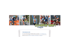 Desktop Screenshot of cykelkanalen.blogg.se
