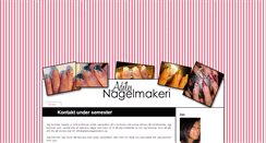 Desktop Screenshot of adelesnagelmakeri.blogg.se