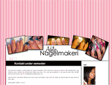 Tablet Screenshot of adelesnagelmakeri.blogg.se