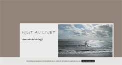 Desktop Screenshot of njutavlivet.blogg.se