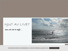 Tablet Screenshot of njutavlivet.blogg.se