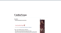 Desktop Screenshot of catalinavargas.blogg.se