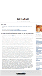 Mobile Screenshot of girlafraid.blogg.se