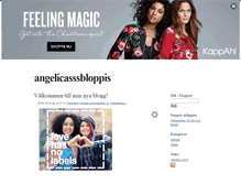 Tablet Screenshot of angelicasssbloppis.blogg.se