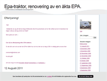 Tablet Screenshot of epatraktor.blogg.se