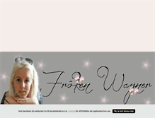 Tablet Screenshot of frokenwagner.blogg.se