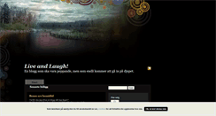 Desktop Screenshot of liveanlaugh.blogg.se