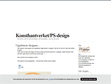 Tablet Screenshot of konsthantverket.blogg.se