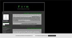 Desktop Screenshot of form.blogg.se
