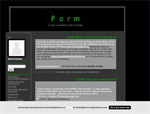 Tablet Screenshot of form.blogg.se