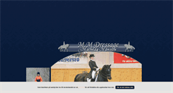 Desktop Screenshot of mmdressage.blogg.se