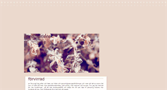 Desktop Screenshot of annamarlene.blogg.se