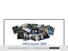 Tablet Screenshot of inspark.blogg.se