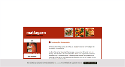 Desktop Screenshot of matlagarn.blogg.se